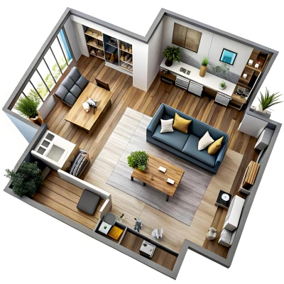 3D-планировка квартиры